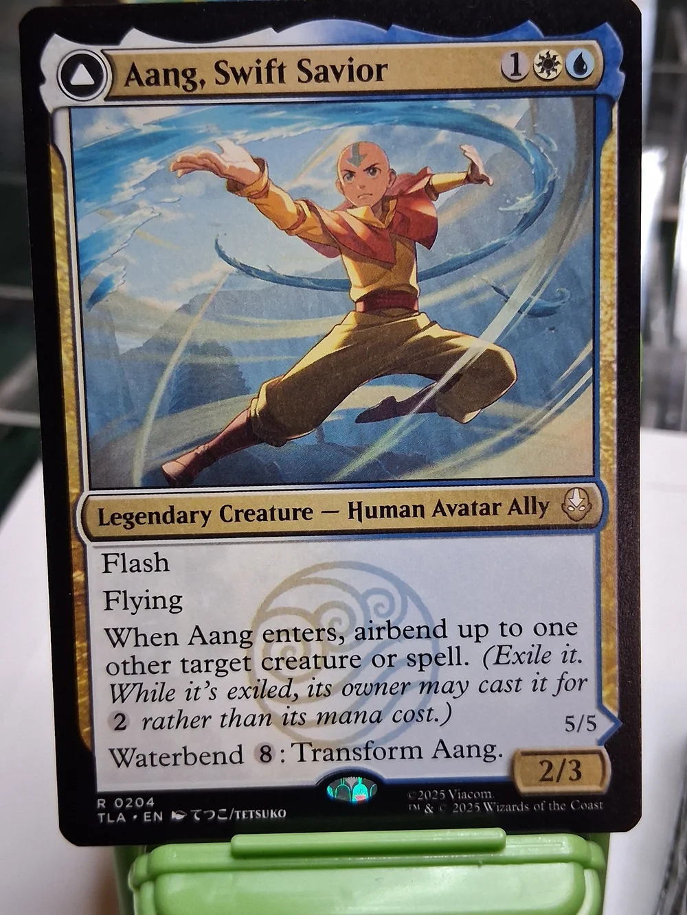Avatar Aang Trio Bundle 3 Cards NM ~ Aang: 3 Variations ~ Magic The Gathering